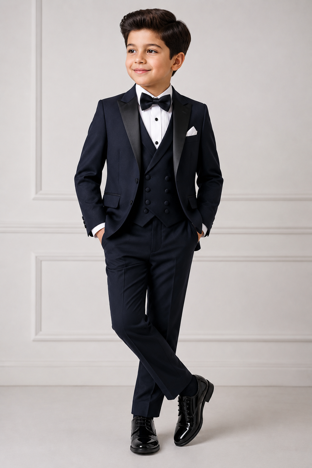 Boys Tuxedo — Elegant Portrait