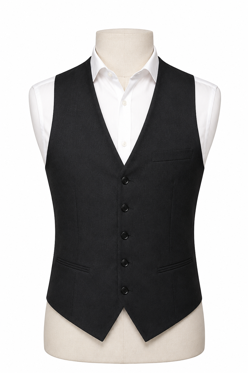 Men's Waistcoat — Tailored Display